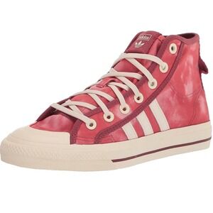 Adidas Nizza Hi‎ RF High Sneakers Parley Dyed Red Mens 8 UK 7.5 EU 41